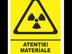Indicator pentru material radioactiv